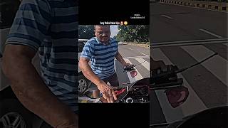 Angry Police Ne 🚨 Bike Seized kar Diya 😟 bike rider shorts ytshorts motovlogshorts police [upl. by Anawak]