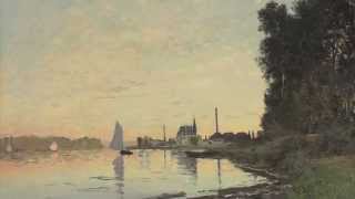 Claude Monets Argenteuil fin daprèsmidi [upl. by Danella124]