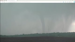 Tornado near Red Oak Iowa [upl. by Ethelred842]