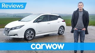 Nissan Leaf 2020 EV indepth review  carwow Reviews [upl. by Eeneg]