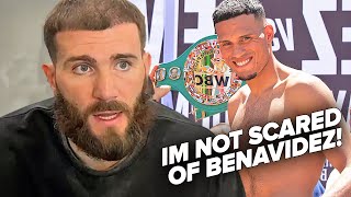 CALEB PLANT CALLS BULLSH ON DAVID BENAVIDEZ amp FATHER SAYING HES SCARED TO FIGHT [upl. by Ariahaj]