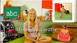 Hurra ich bin ein Schulkind 🧑🏻‍🏫 – oder doch lieber nicht 😰 Strumpfines erster Schultag 🧦 [upl. by Helsa]