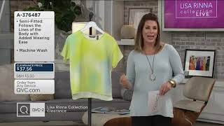 Lisa Rinna Collection On June 242020 On QVC [upl. by Annirtak]