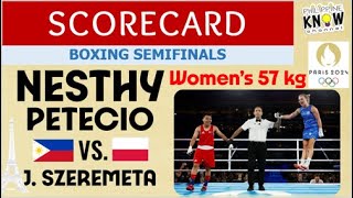 BOXING  NESTHY PETECIO vs Julia Szeremeta Philippines vs Poland  2024 Paris Summer Olympics [upl. by Rausch]