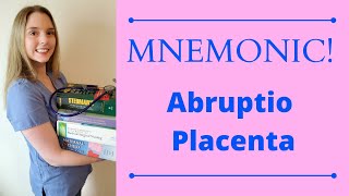 MNEMONIC FOR ABRUPTIO PLACENTA [upl. by Odlanor]