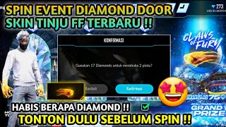 SPIN SKIN TINJU FF CLAWS OF FURY EVENT DIAMOND DOOR  SPIN EVENT FREE FIRE TERBARU  EVENT FF [upl. by Christie]