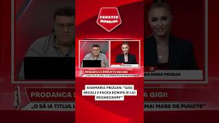 Anamaria Prodan quotGigi Becali ii facea echipa si lui Reghecampfquot [upl. by Caffrey]