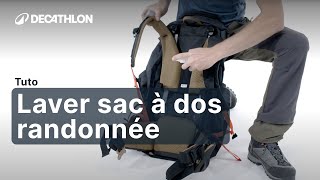 TUTO  Comment laver un sac à dos de grande randonnée  🎒  Decathlon [upl. by Amolap]