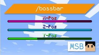 Minecraft Commands Thai วิธีใช้คำสั่ง bossbar 113 [upl. by Lemor]