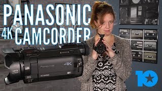 REVIEW Panasonic 4k Camcorder [upl. by Uzia]