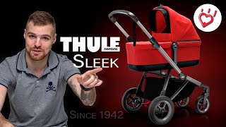 Коляска Thule Sleek 2 в 1 обзор Шведская коляска для новорожденного в книге рекордов Гиннеса [upl. by Kristal]