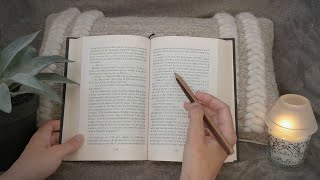 ASMR  Semiinaudible reading 📖  Clicky whispers [upl. by Rolando]