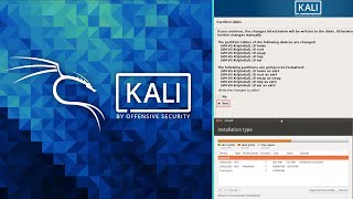 How to Install Kali Linux  Create Manual Disk Partition in Kali Linux for Dual Boot [upl. by Aicele261]