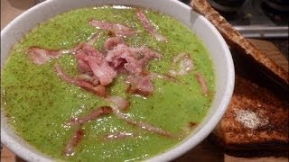 How to make Pea and Ham soup  Stop Motion Cookery [upl. by Eilah]