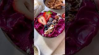 How to Make an Açaí smoothie bowl without banana [upl. by Ennasirk]