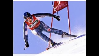 Lasse Kjus wins sprint downhill Kitzbühel 1999 [upl. by Hcelemile]