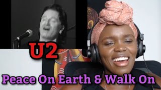 African Girl First Time Hearing U2  Peace On Earth  Walk On [upl. by Thedric]