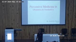 Preventive Medicine in Obstetrics amp Paediatrics [upl. by Emmons]