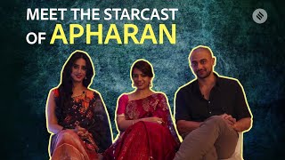 Apharan Web Series Cast Interview  ALTBalaji  Ekta Kapoor  Arunoday Singh  Mahie Gill [upl. by Yvonner]