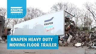 HeavyDuty Knapen moving floor trailer [upl. by Helban]