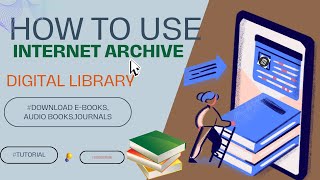 How To Download Books From Internet Archive For Free Browse eBooks Audiobooks Journals and Movie [upl. by Lamrouex]