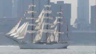 Operation Sail amp Fleet Week New York 2012 Parade of Sail 2 [upl. by Hillard]