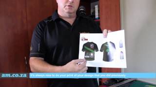 How to Print TShirt by Vinyl Cutter from AMCOZA [upl. by Lewan309]