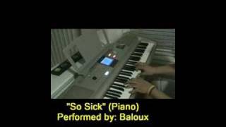 So Sick Piano Cover by Neyo  Improved version [upl. by Feinleib518]