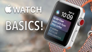 Apple Watch User Guide amp Tutorial Apple Watch Basics [upl. by Lhok]