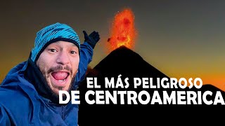 ⚠️Dormí frente a un VOLCÁN en Guatemala y ERUPCIONÓ 🇬🇹 [upl. by Araid]