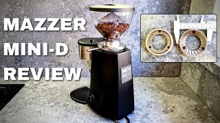 Mazzer MiniD Review  Legendary Coffee Grinder Is It Any Good [upl. by Nierman]