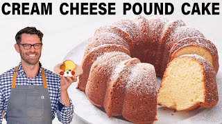 The BEST Cream Cheese Pound Cake [upl. by Mccallum]