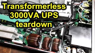 3KVA UPS teardown [upl. by Cutcliffe]