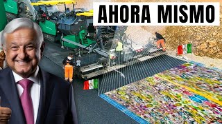 MÉXICO TRANSFORMA la BASURA de EEUU en MONSTRUOSAS CARRETERAS [upl. by Thebault]