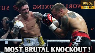 Mairis Briedis vs Oleksandr Usyk Full Highlights  KNOCKOUT  Best Boxing Moment 2024 HD [upl. by Homovec24]