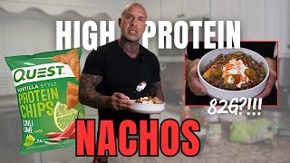 How to Make High Protein Nachos  Ditch the Dad Bod [upl. by Cadell946]