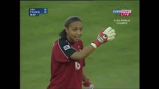 U20 WWC 2006 USAvFRA group stage [upl. by Oiramad]