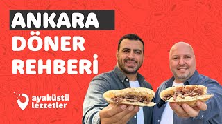 ANKARA DÖNER REHBERİ  Bir günde 10 porsiyon döner yedik  Ayaküstü Lezzetler [upl. by Cornia248]