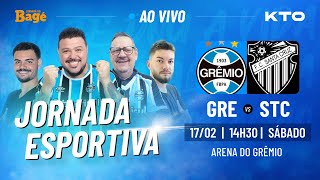 AO VIVOJORNADA DO BAGÉGRÊMIO X SANTA CRUZDIRETO DA ARENA [upl. by Nac817]