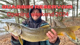 Quabbin reservoir Opening weekend 2024 [upl. by Anyehs]