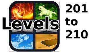 4 Pics 1 Word  Level 191 to 200  Walkthrough [upl. by Idelle]