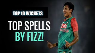 Top 10 Wickets  Mustafizur Rahman BPL  IPLHighlightsSHOVON 90 [upl. by Awahsoj]