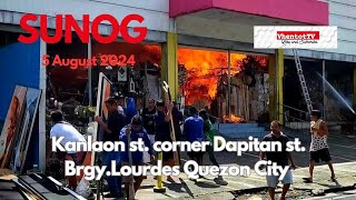 SUNOG sa Kanlaon st corner Dapitan st BrgyLourdes Quezon City 5August2024 [upl. by Lanoil]