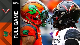 XFL Vegas Vipers vs Seattle Sea Dragons  Full Game [upl. by Mackie]