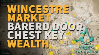 Wincestre Market Warehouse Wealth Chest Barred Door Key Ingot Assassins Creed Valhalla [upl. by Acinor]