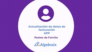 Actualizar datos de facturación  APP [upl. by Yrian]