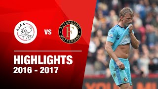 Highlights  Ajax  Feyenoord  Eredivisie 20162017 [upl. by Arait]