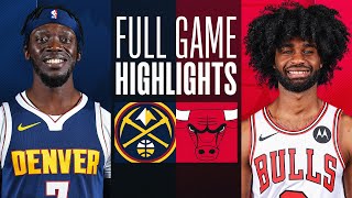 NUGGETS at BULLS  FULL GAME HIGHLIGHTS  December 12 2023 [upl. by Dana566]