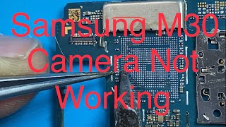 Samsung M30 Camera Not Working Solution [upl. by Jenei]