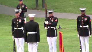 Marine Corps Discipline  Rifle Inspection [upl. by Ylle68]